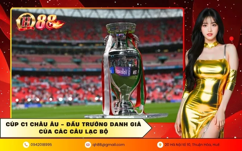 Cúp C1 Châu Âu - Đấu trường danh giá của các câu lạc bộ