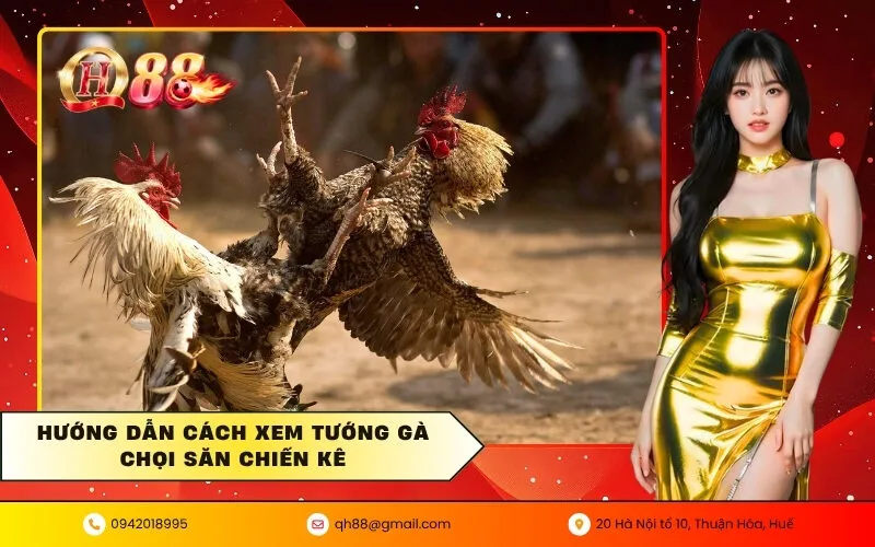 Hướng dẫn cách xem tướng gà chọi săn chiến kê