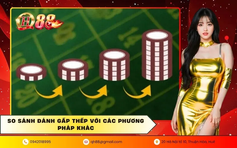 So sánh đánh gấp thếp với các phương pháp khác
