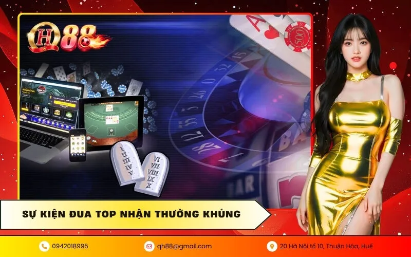 Sự Kiện Đua Top Nhận Thưởng Khủng