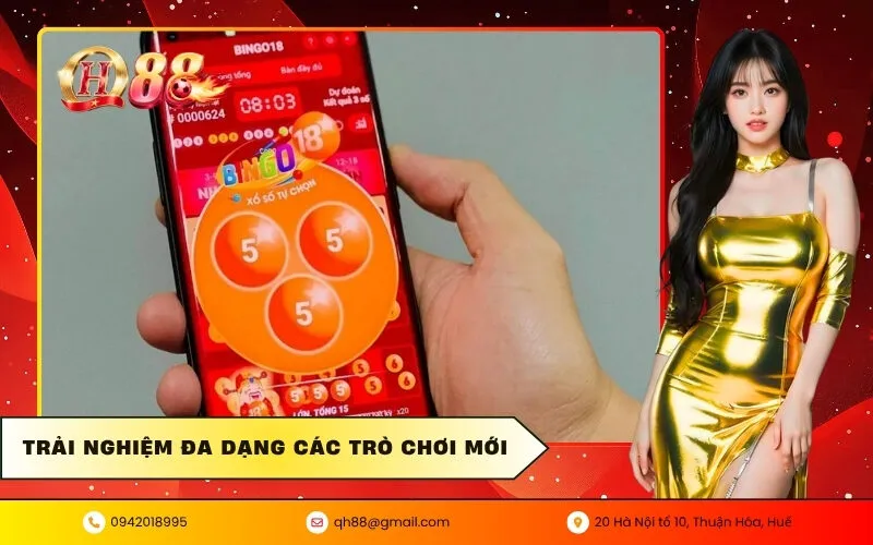 Trải Nghiệm Đa Dạng Các Trò Chơi Mới