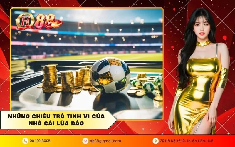 Những chiêu trò tinh vi của nhà cái lừa đảo
