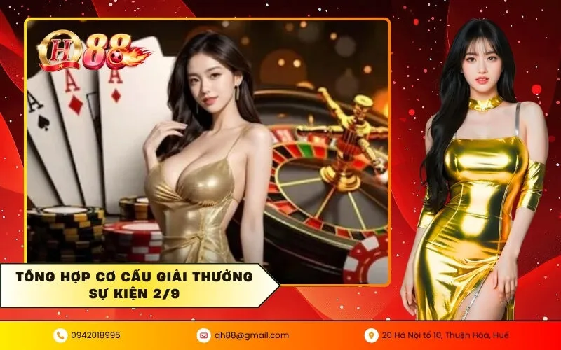 Tổng hợp cơ cấu giải thưởng sự kiện 2/9